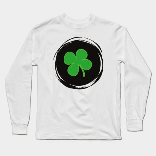 Green shamrock Long Sleeve T-Shirt